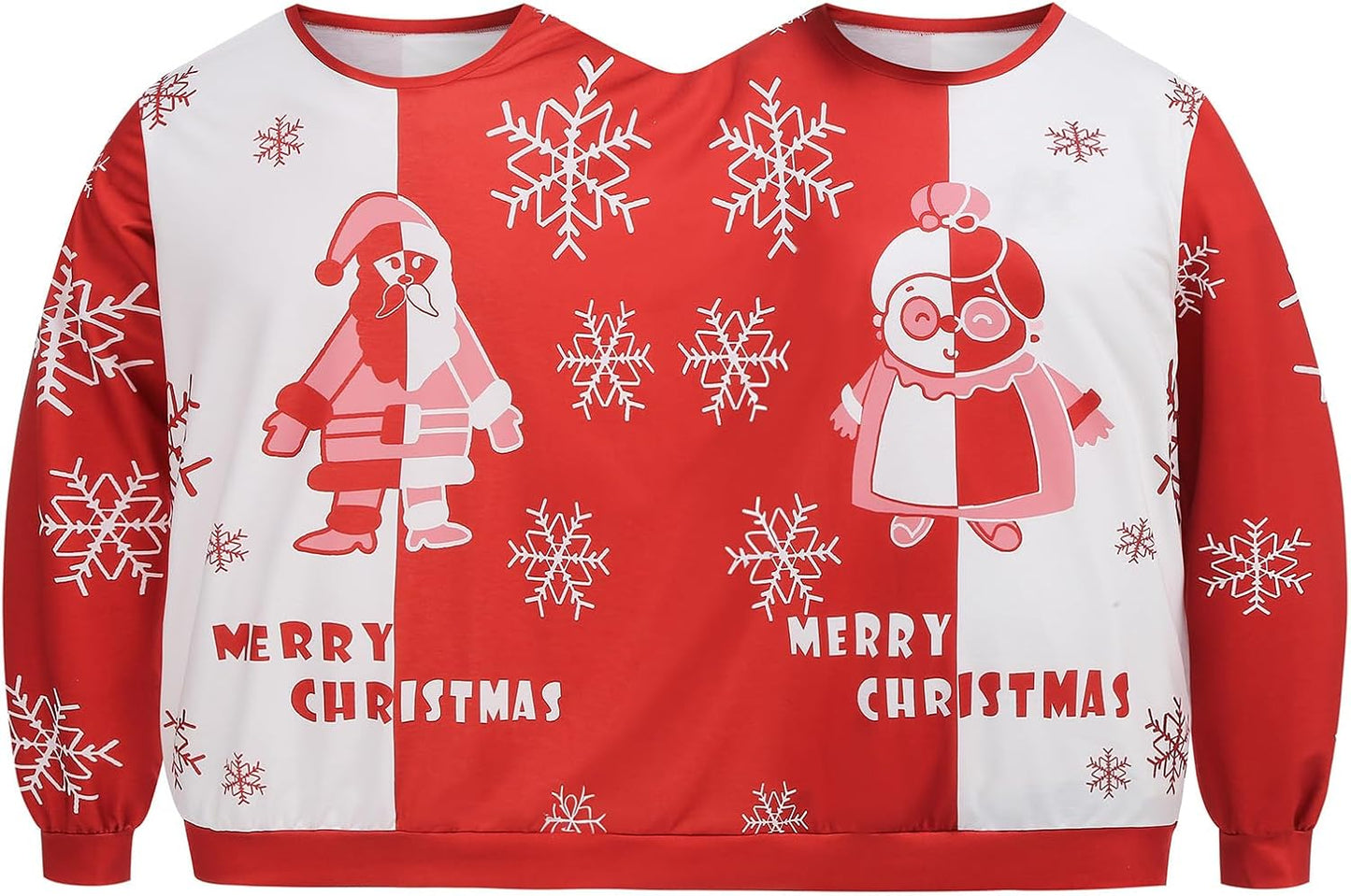 2-Person 3D Ugly Christmas Sweater Set by GRAJTCIN