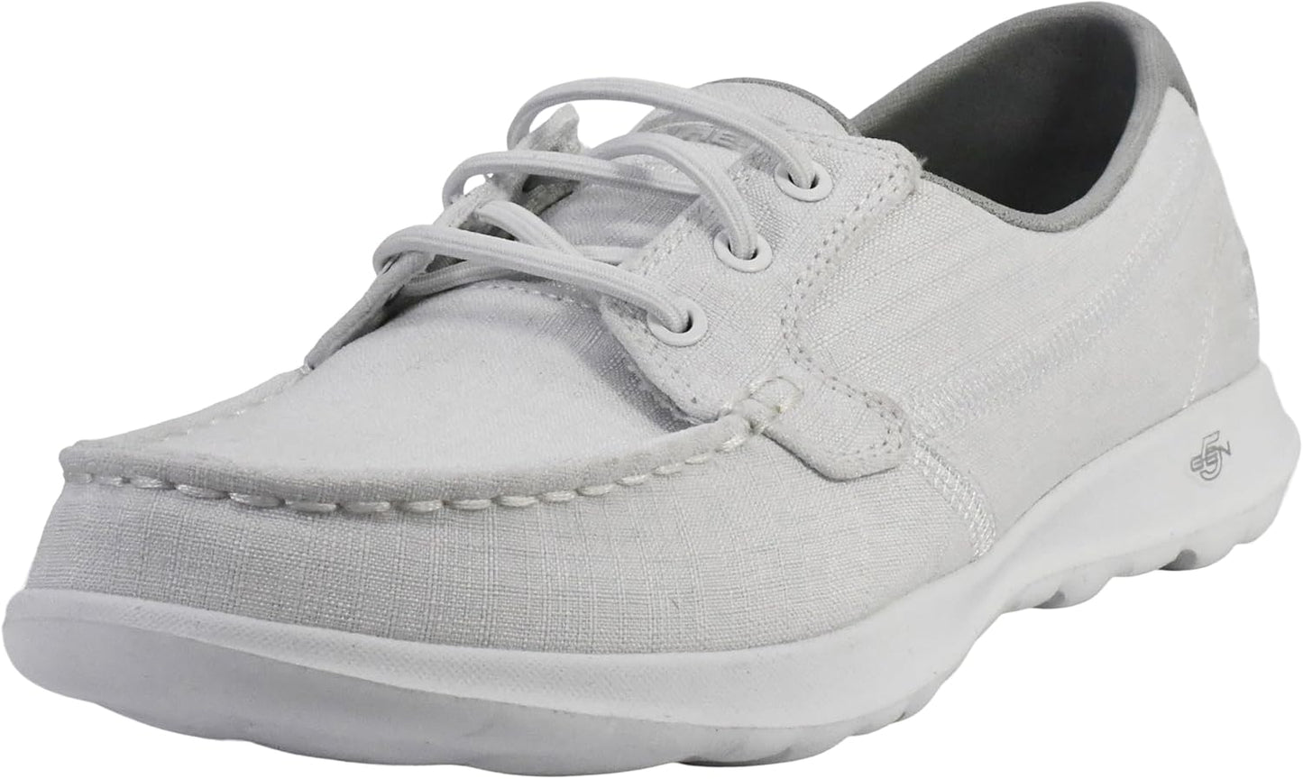 Skechers Women's Go Walk Lite-15433 Boat Shoe for Comfort