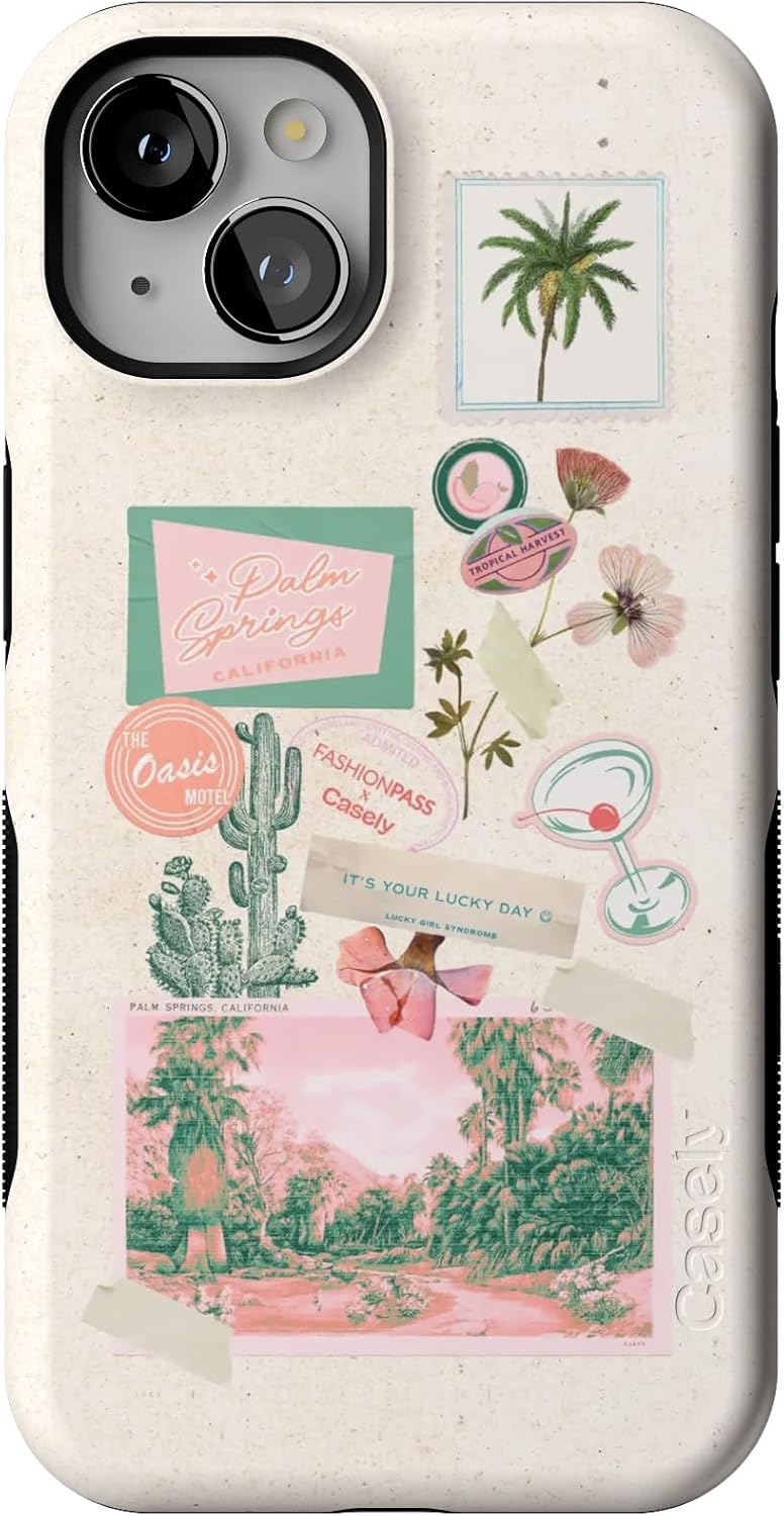 Casely iPhone 13 Case - Vintage Vacay Bold Protection Design
