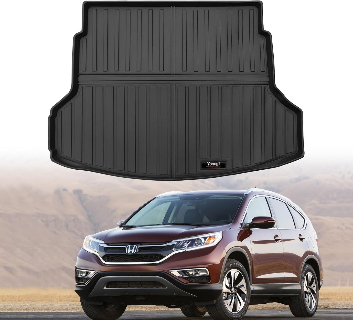 Custom Cargo Mats for 2007-2016 Honda CRV - All Weather Protection