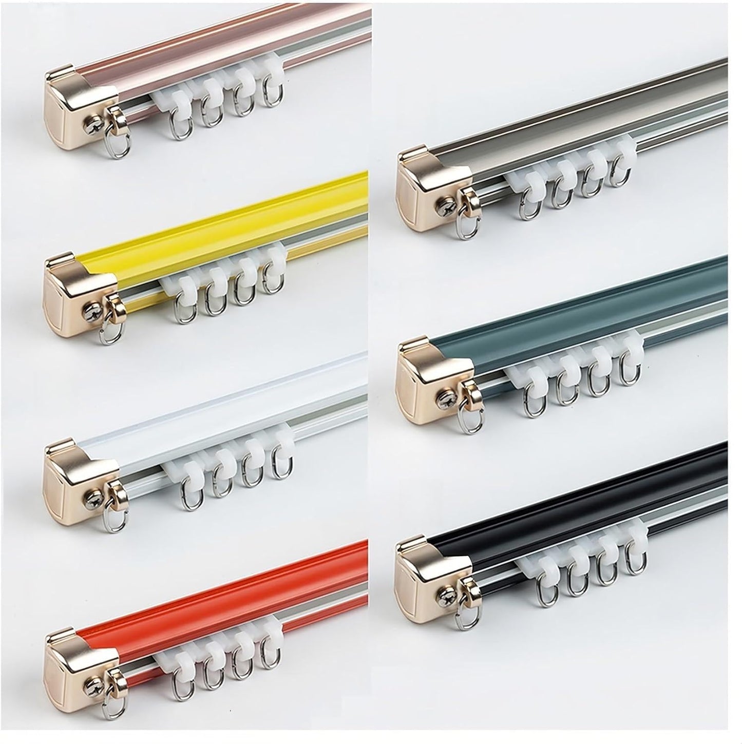 Silent Aluminum Curtain Track - Room Divider Solution