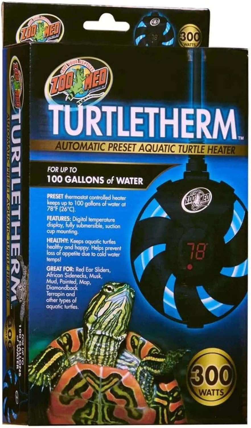 Zoo Med TURTLETHERM 300 Watt Automatic Aquatic Turtle Heater