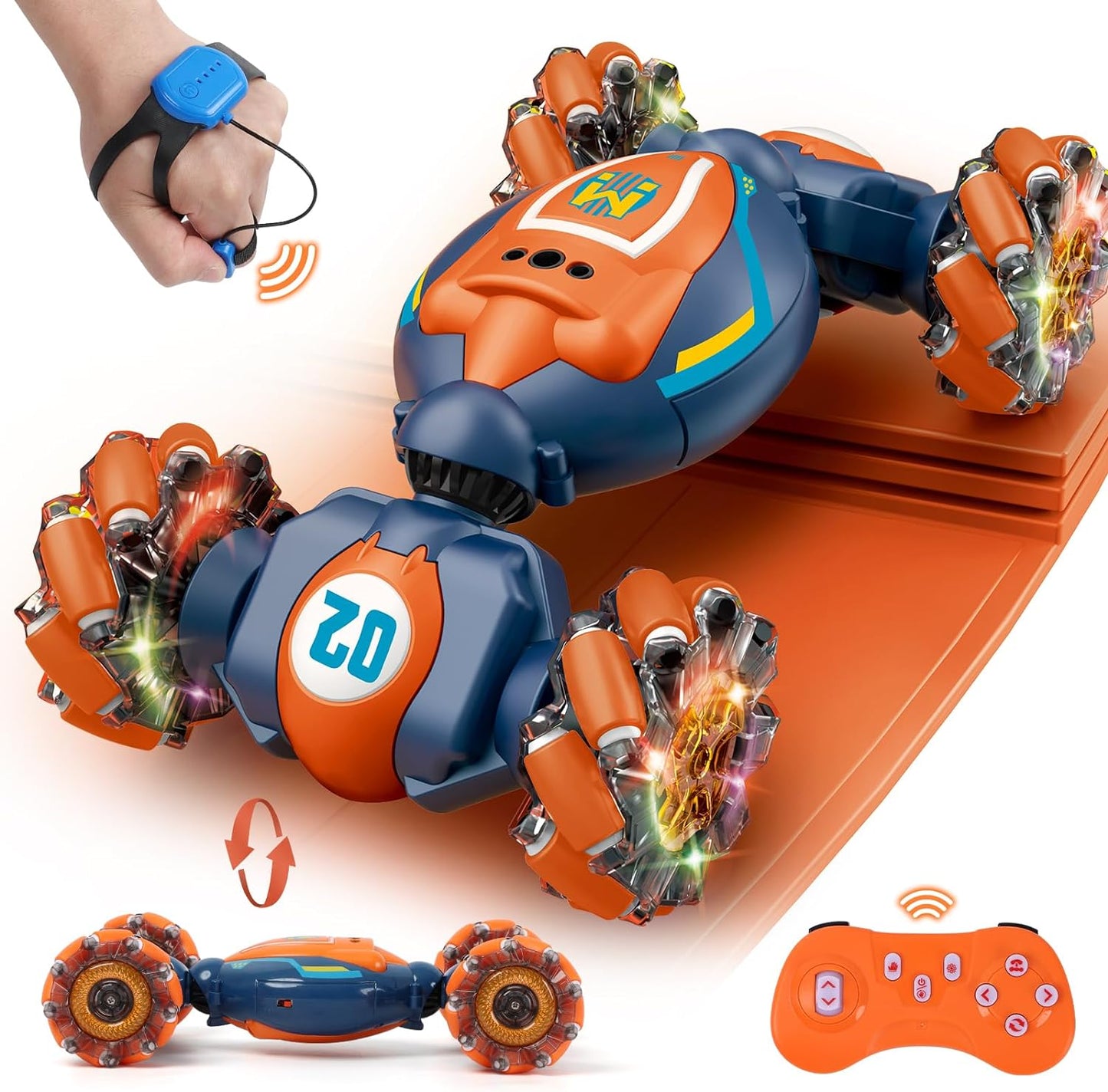 Gesture Sensing RC Stunt Car - Ultimate Fun for Kids Age 6-12