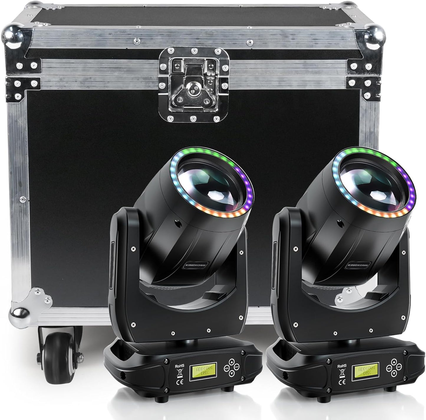 U`King 150W RGBW Moving Head DJ Lights for Stunning Events