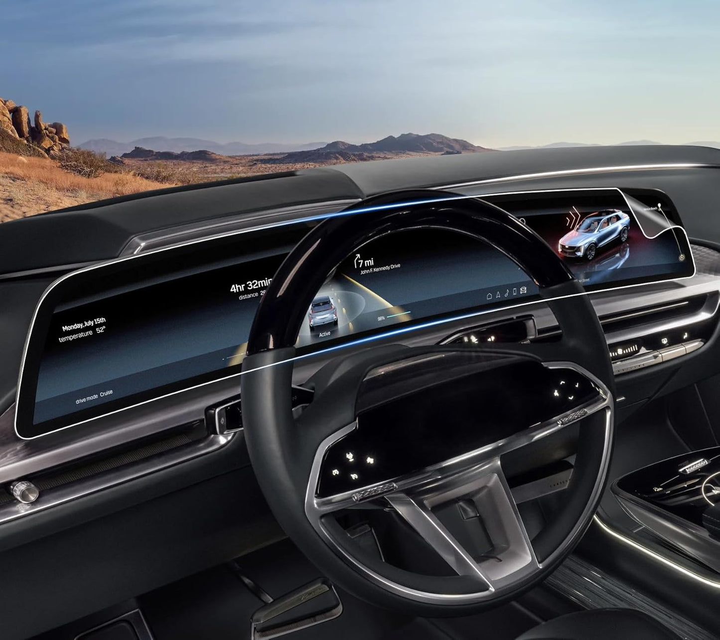 Premium Screen Protector for 2023-2026 Cadillac Lyriq Models