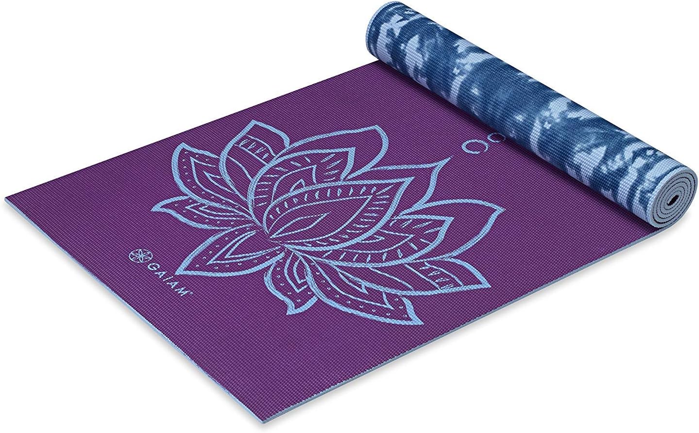 Premium Reversible Yoga Mat - Non Slip 6mm Thick