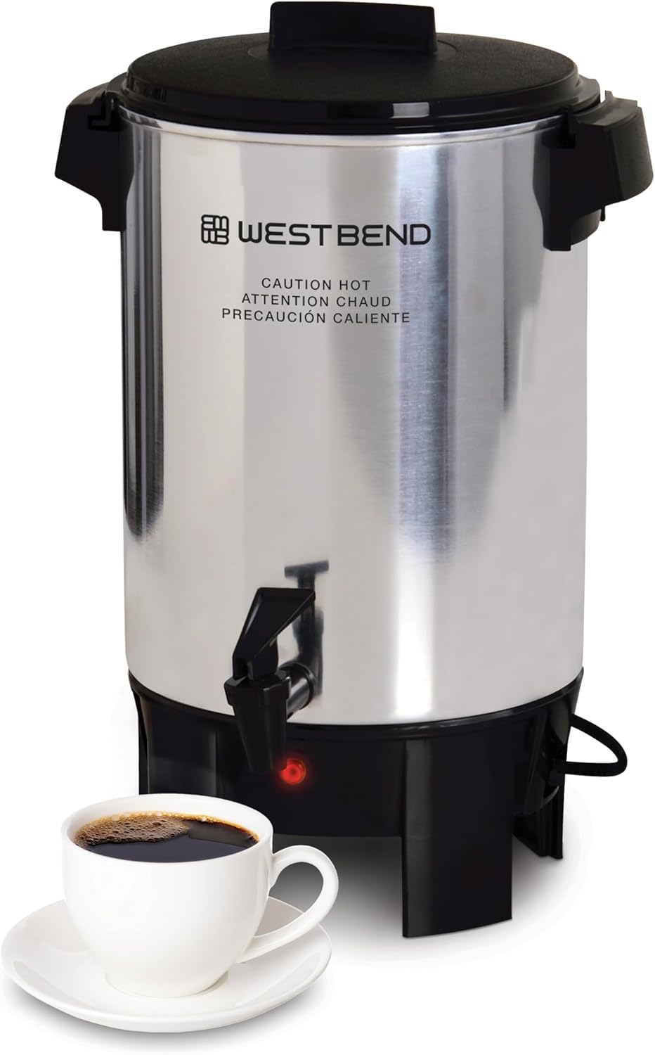West Bend Coffee Urn Brews 30 Cups with Automatic Control