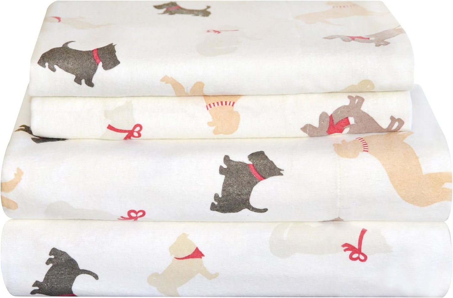 Pointehaven Flannel 170 GSM Sheet Set for Cozy Winter Nights