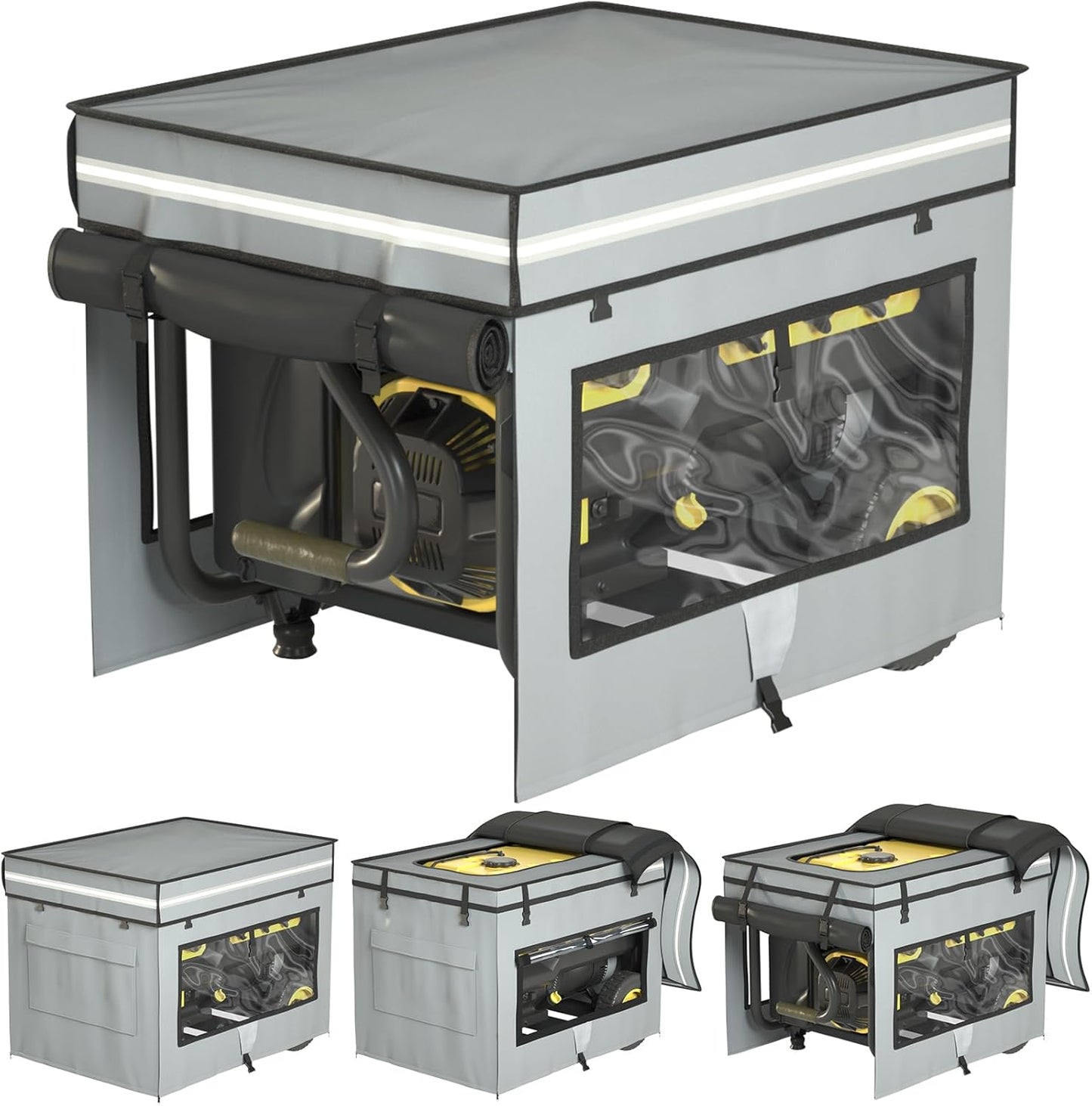 Generator Covers While Running - Heavy Duty Waterproof Protection