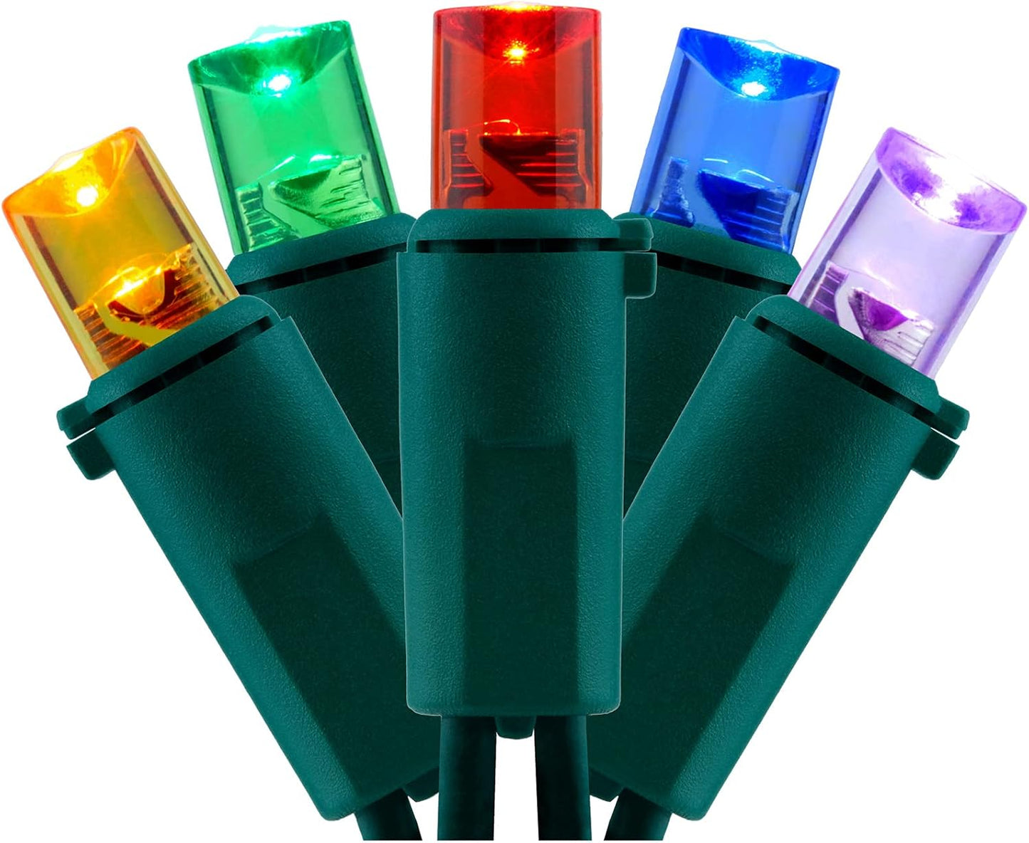 YULETIME 200 Multicolor LED Christmas Lights for Festive Decor