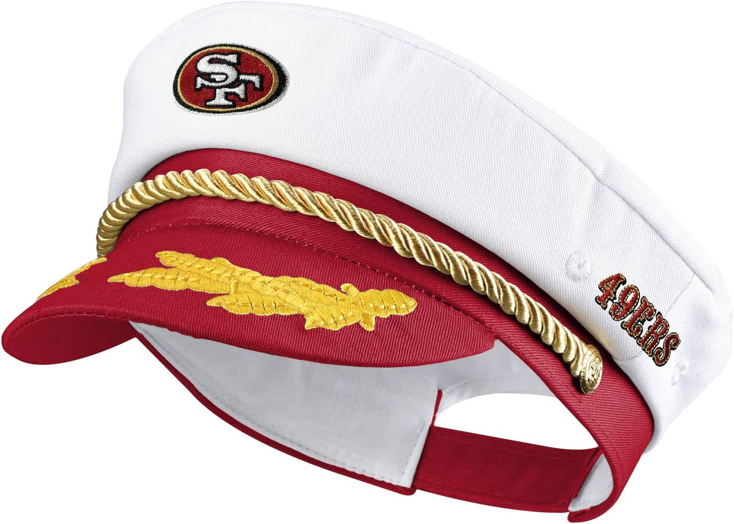 NFL Team Logo Sailing Yacht Boat Captain's Hat for Fans
