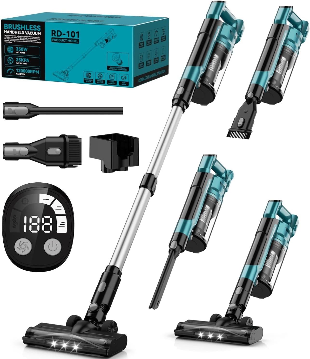 350W Cordless Vacuum Cleaner for Makita 18V Battery Users
