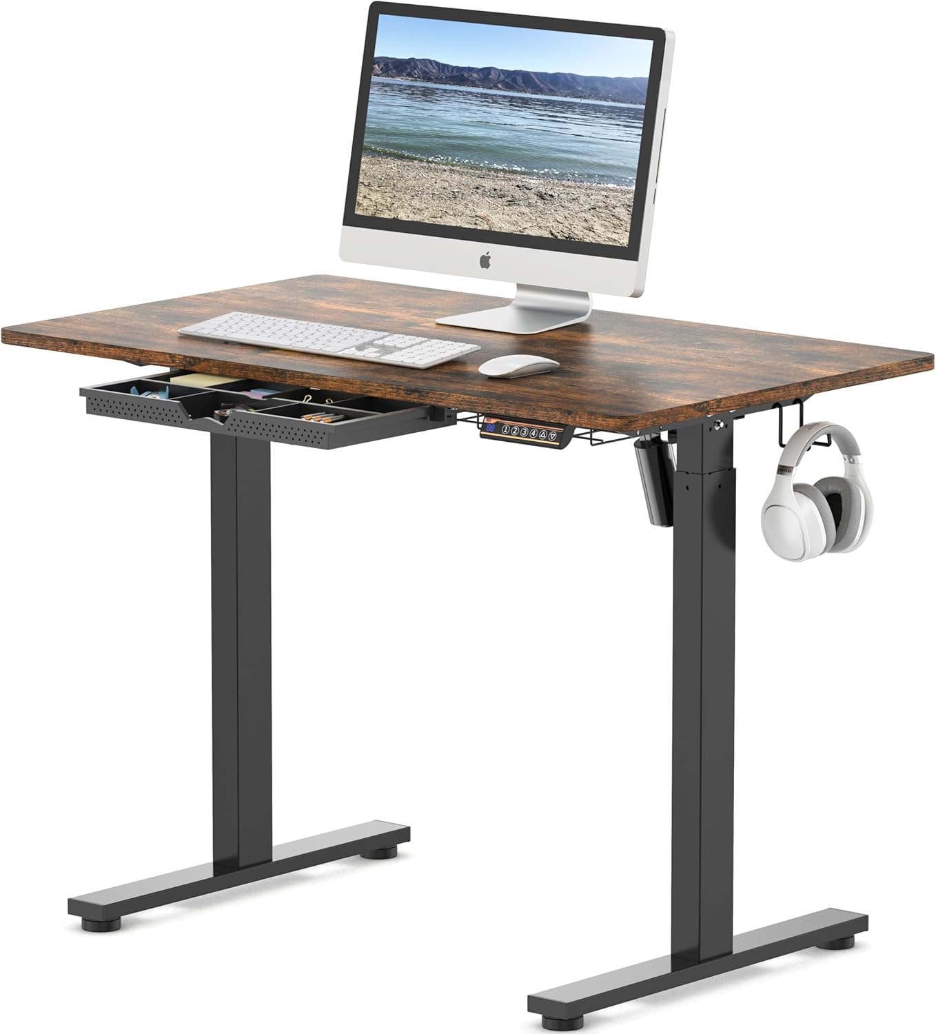 SHW 40-Inch Electric Height Adjustable Standing Desk Review