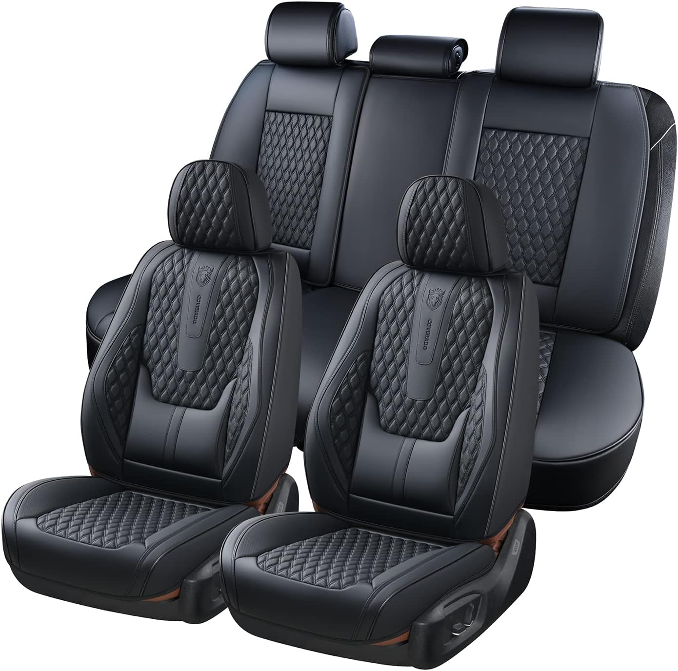Coverado Car Seat Covers Full Set for Ultimate Protection