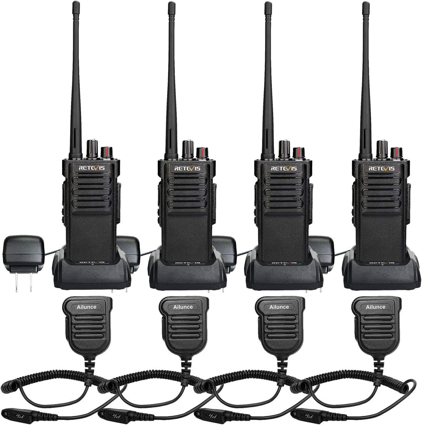 Retevis RT29 Two Way Radio Long Range for Construction and Security
