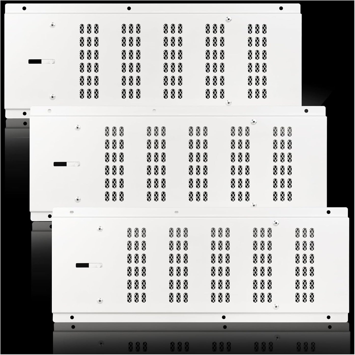 Foundation Vent Cover for Crawl Space, 16x6.5 in 3PCS Set