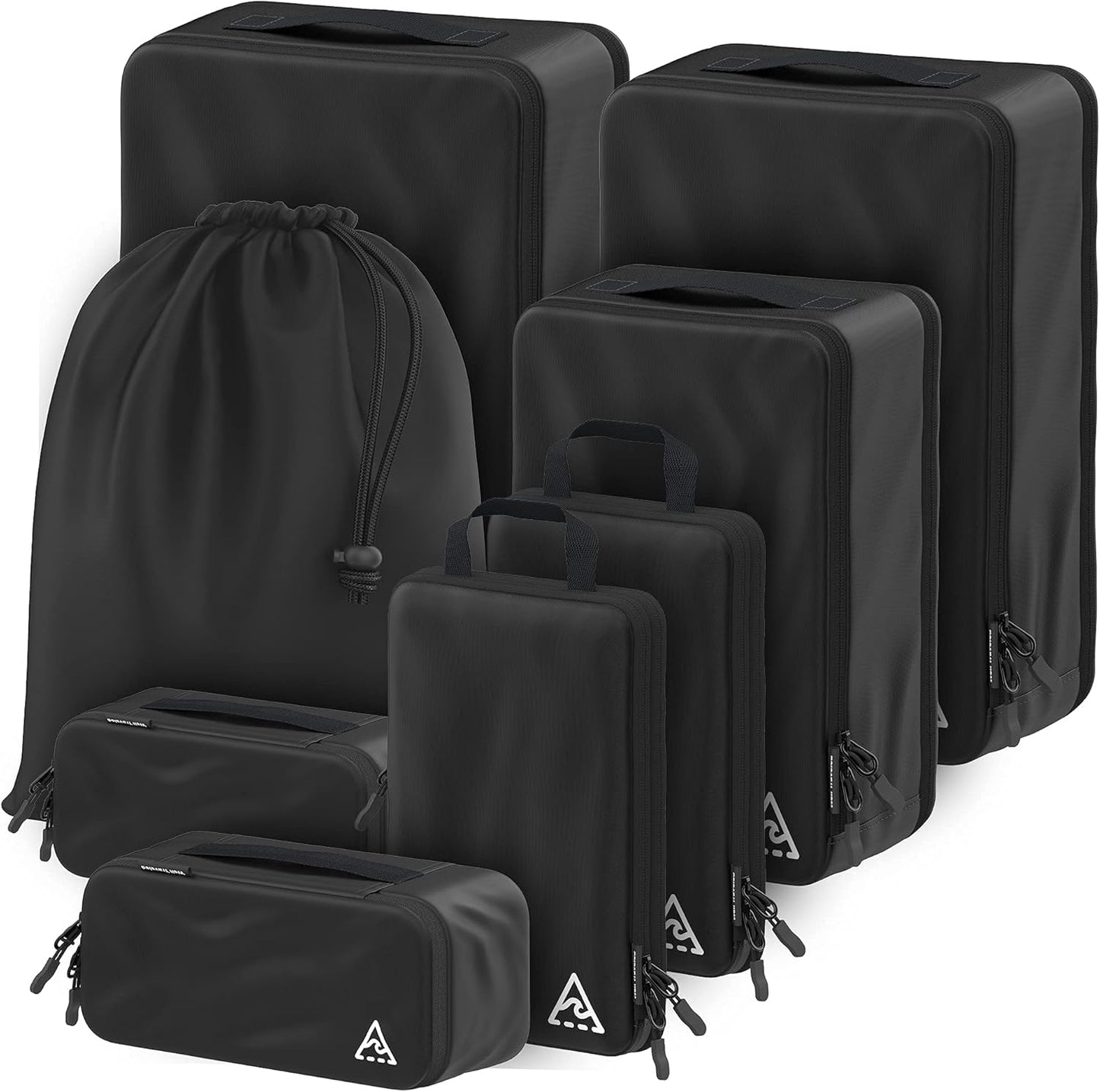 8-Piece Deluxe Travel Cubes for Packing Compression - Maximize Space