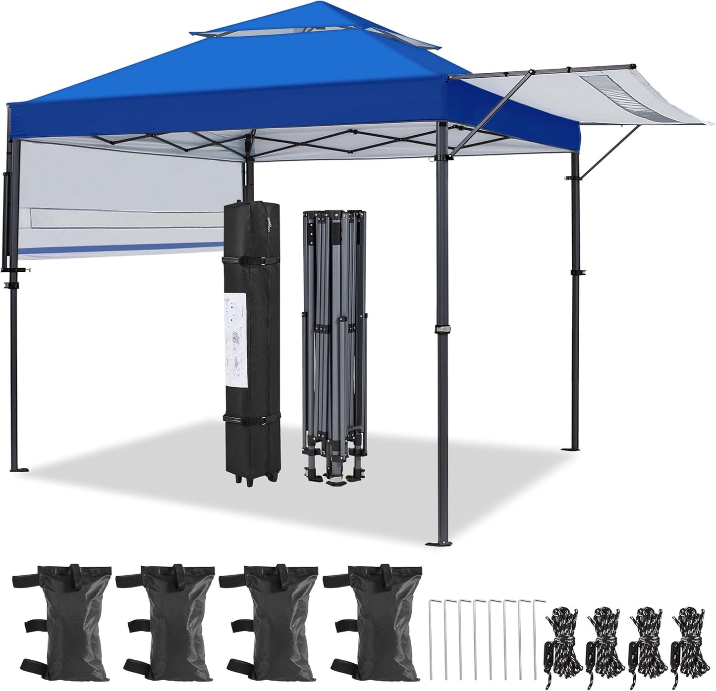 Yaheetech 10x17ft Pop Up Canopy Tent for Outdoor Events