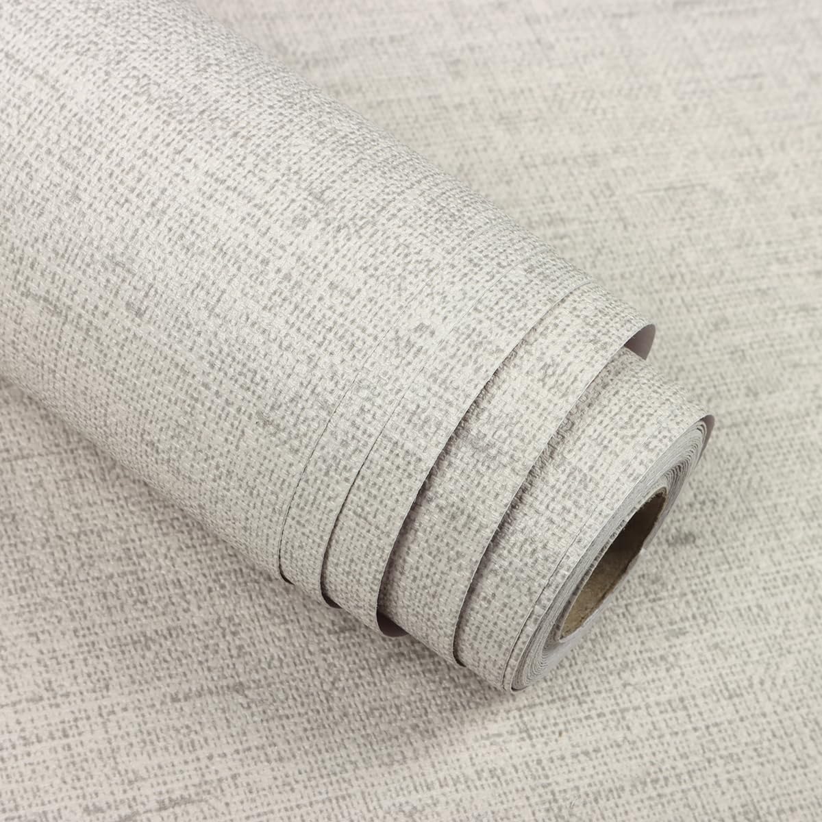Grasscloth Peel and Stick Wallpaper by lenify for Easy Decor