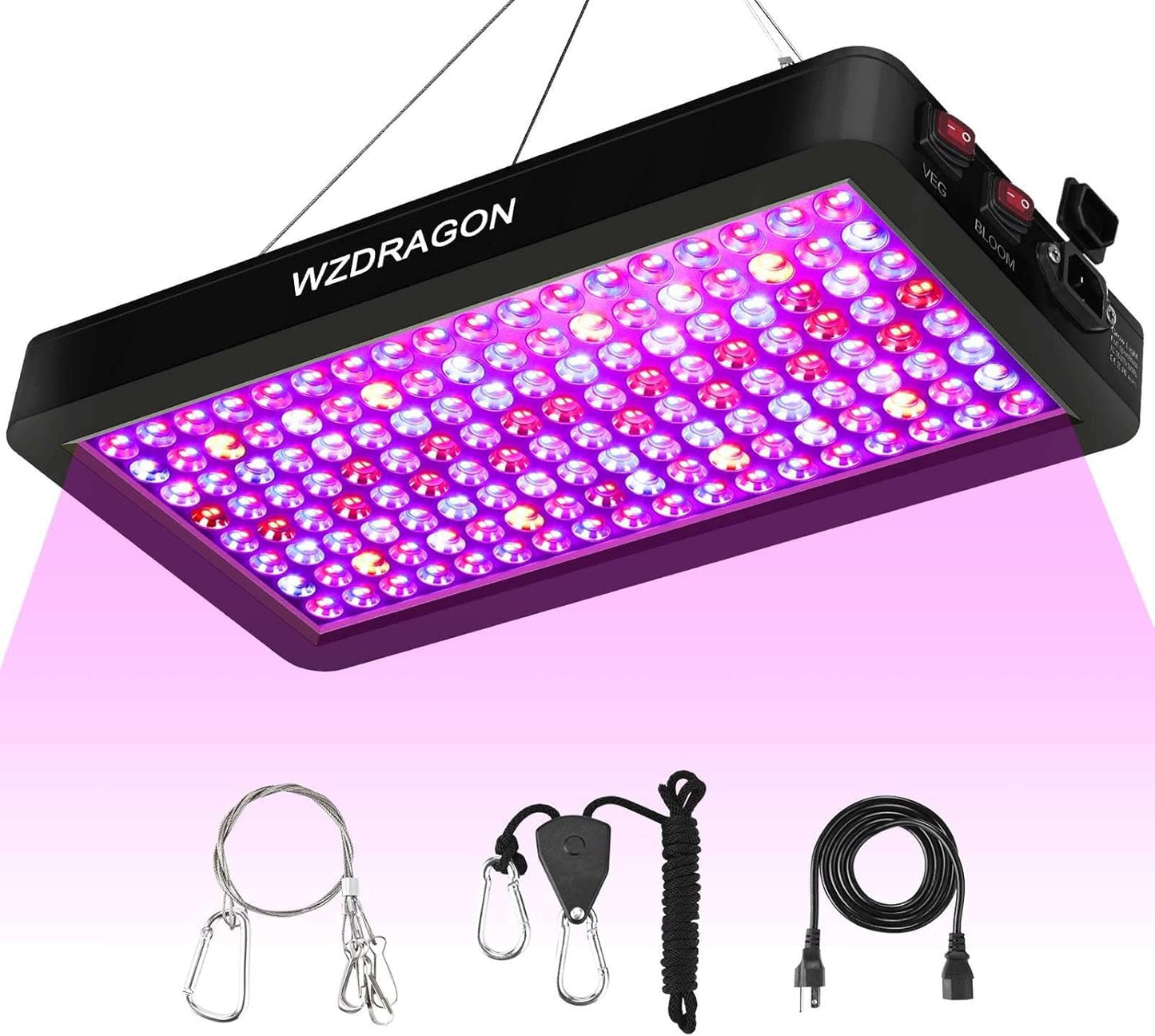 2024 Upgraded BW2000 LED Grow Lights for Indoor Plant Growth