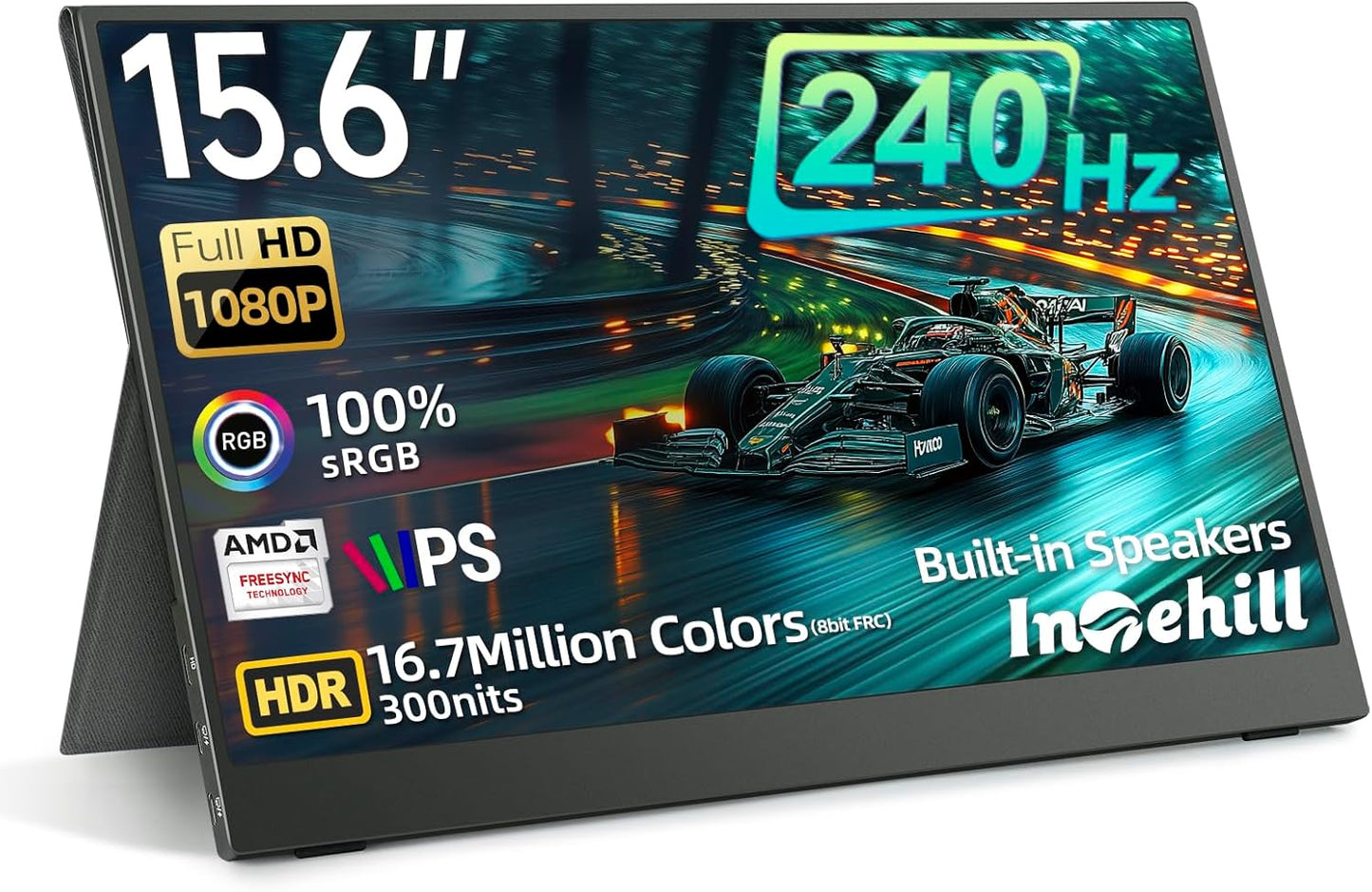 Intehill 240Hz Portable Gaming Monitor: Ultra-Fast Performance
