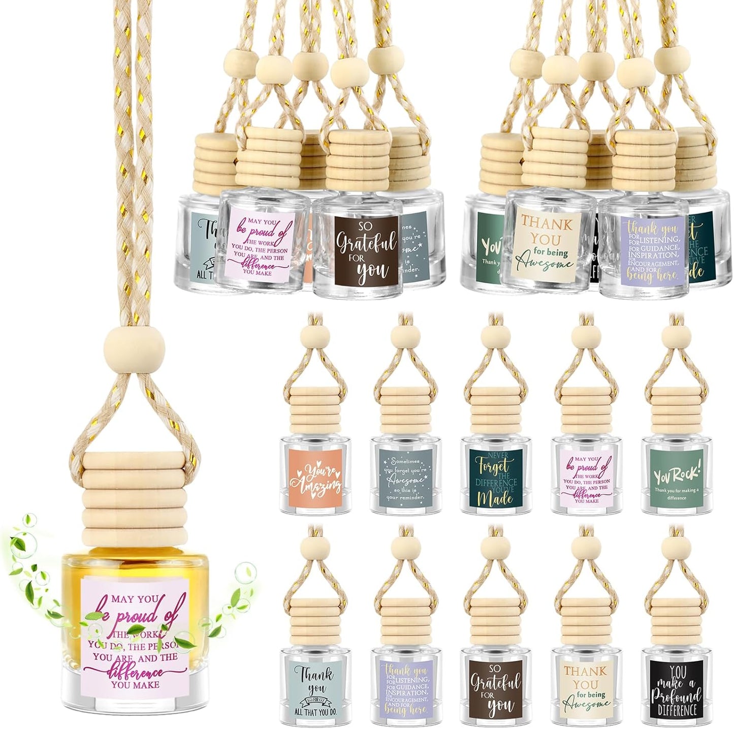 Essential Oil Car Air Freshener - Bulk Appreciation Gift