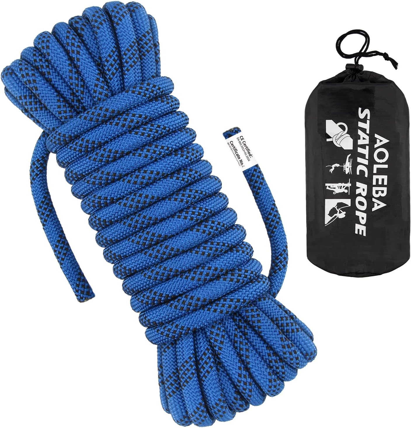 10.5 mm Static Climbing Rope for Outdoor Adventures and Safety