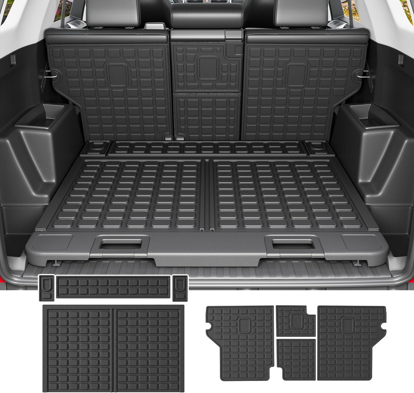 Cargo Mat for 2010-2024 Toyota 4Runner - Durable Trunk Liner