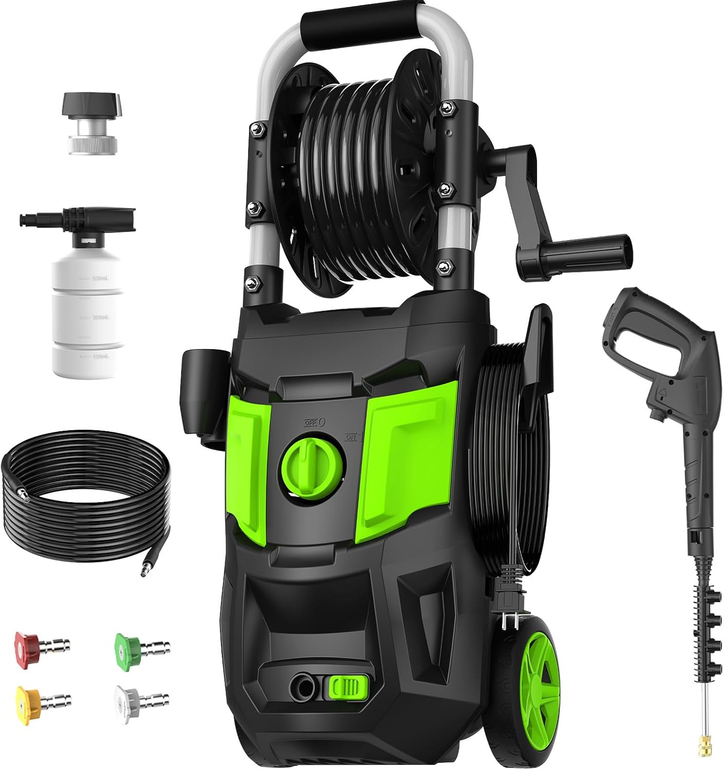 DECOKTOOL Electric Pressure Washer: Ultimate 5000PSI Cleaning Power