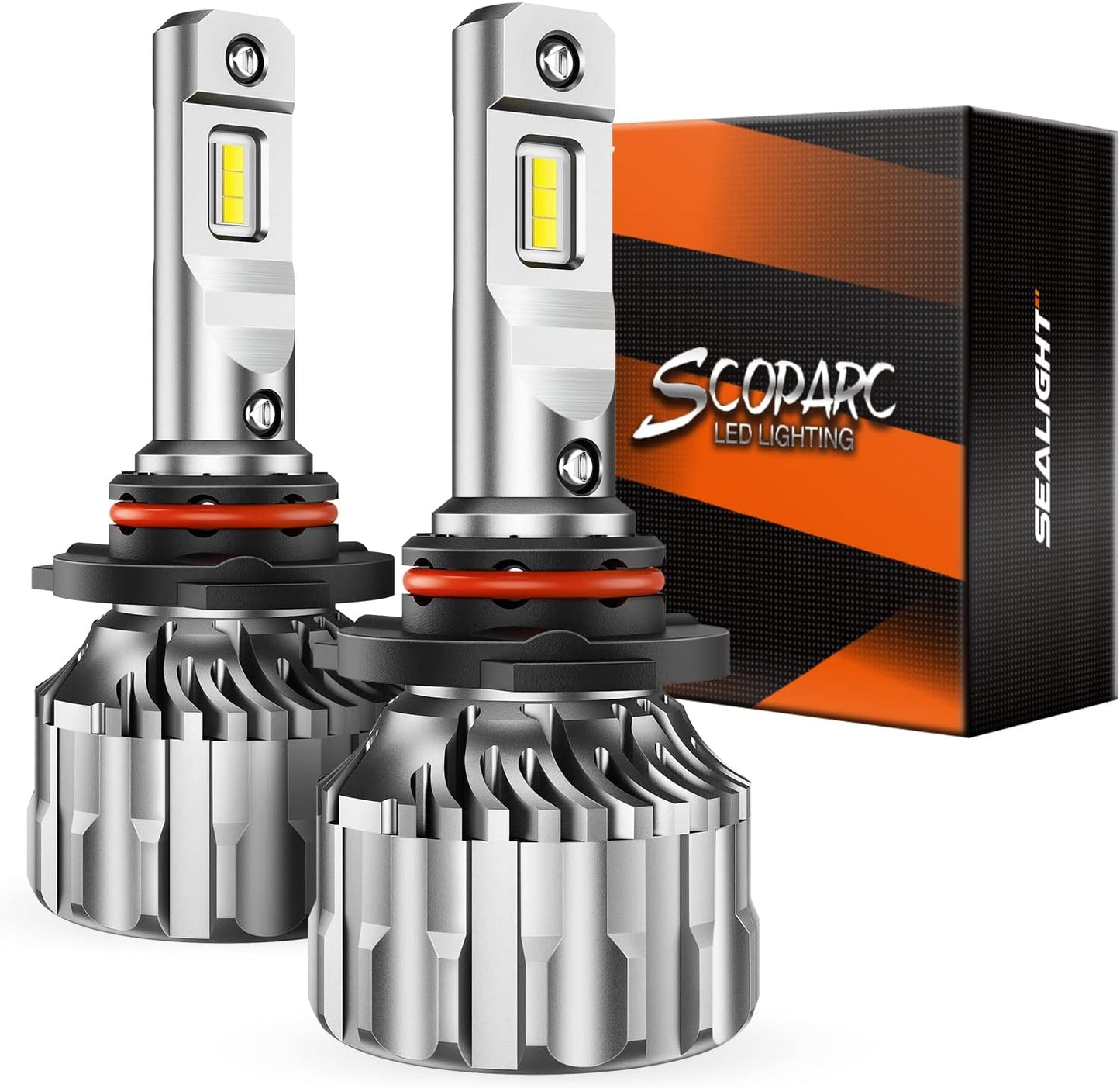 SEALIGHT 9005/HB3 Bulbs 36000LM Super Bright 6500K Cool White