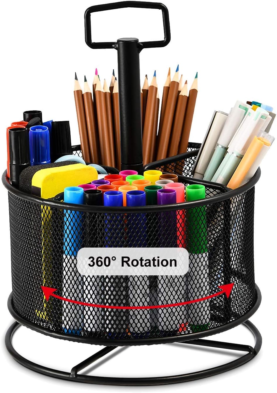 Marbrasse Rotating Desk Organizer - Efficient Storage Solution