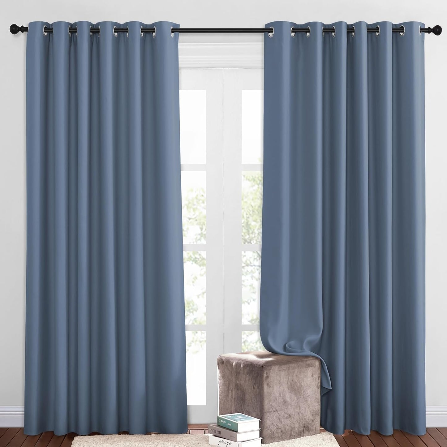 NICETOWN Blackout Living Room Curtains for Elegant Window Treatment