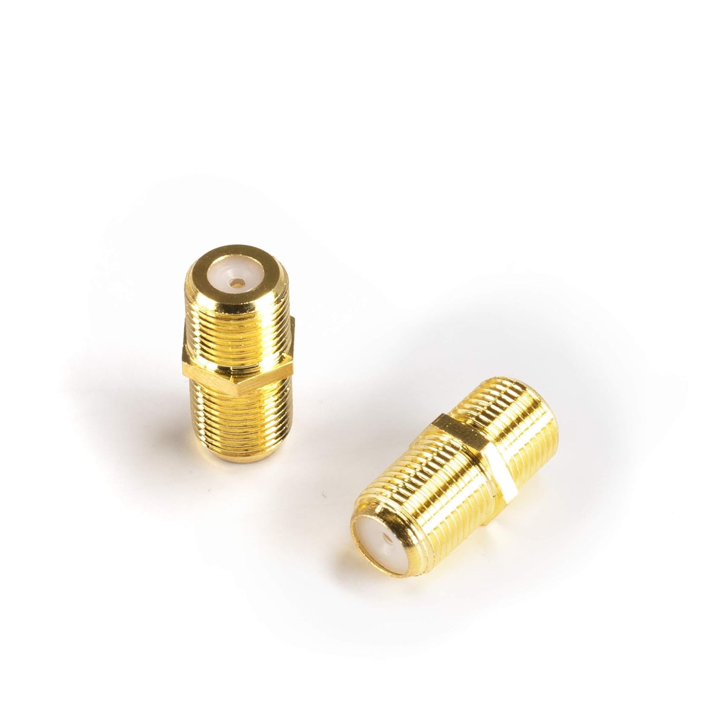 CIMPLE CO Gold Cable Extension Coupler for Coaxial Video Cables