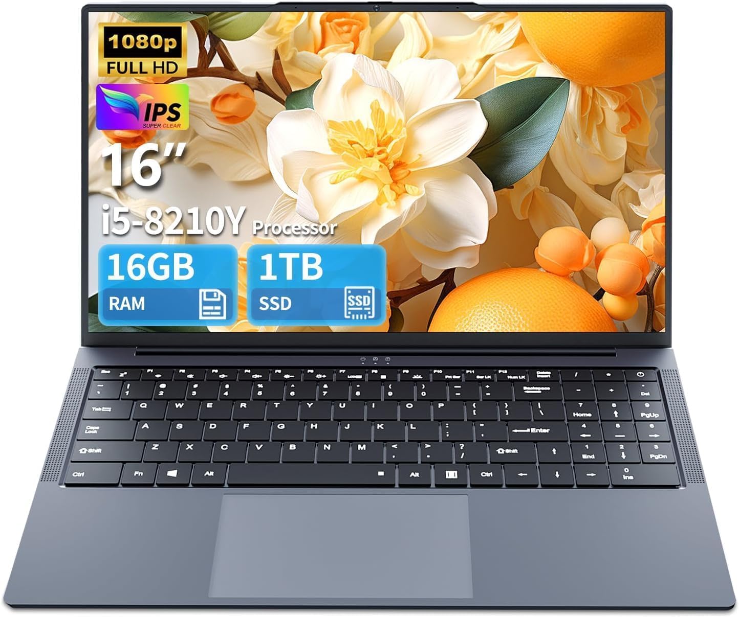 16 Inch Ultra Large Memory Gaming Laptop with i5 Processor