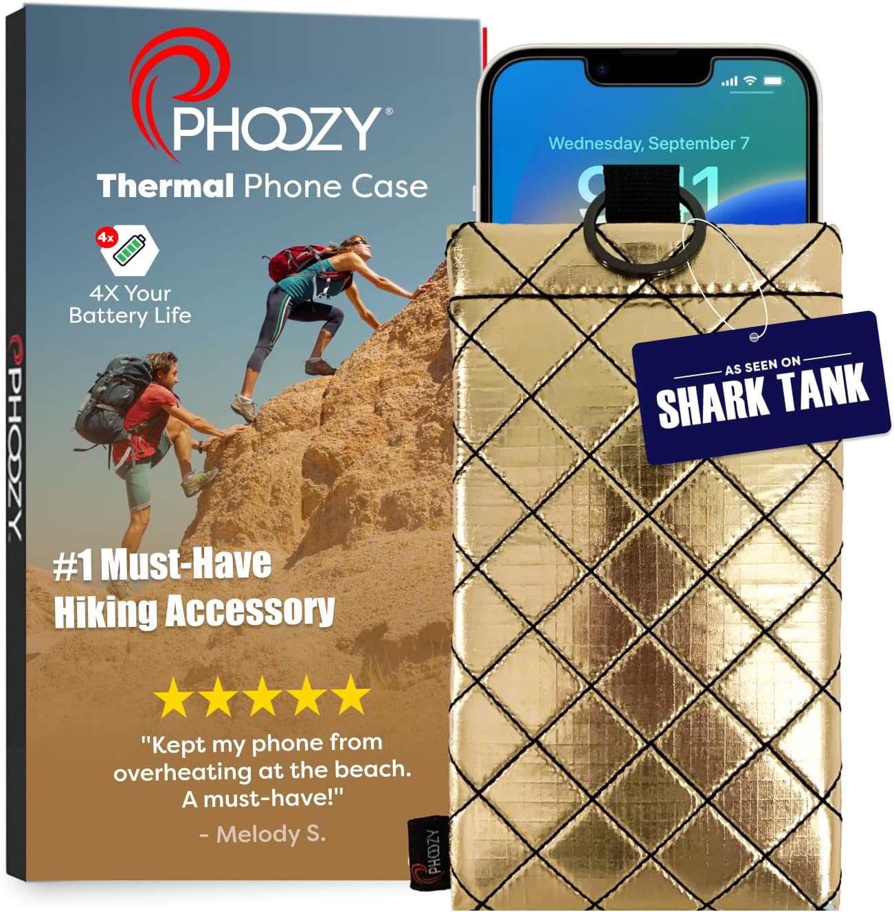 PHOOZY Thermal Phone Case - Apollo II Series for Big Phones