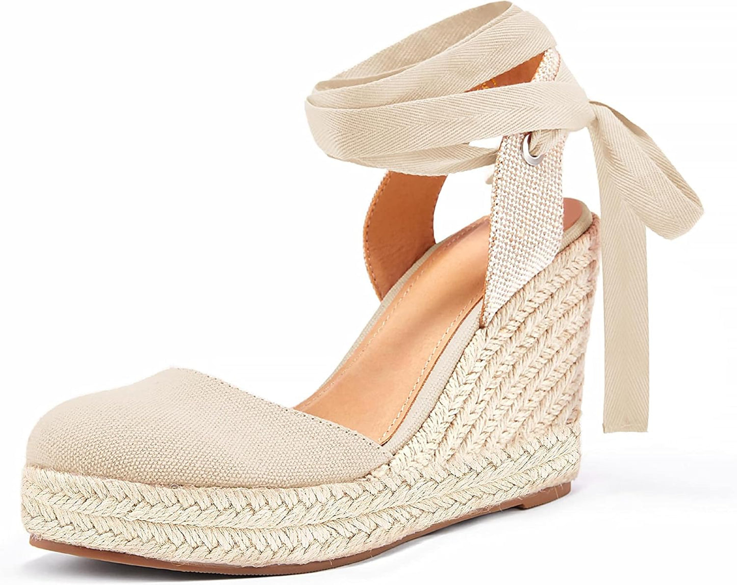 Women's Espadrille Wedge Sandals for Summer Casual Style
