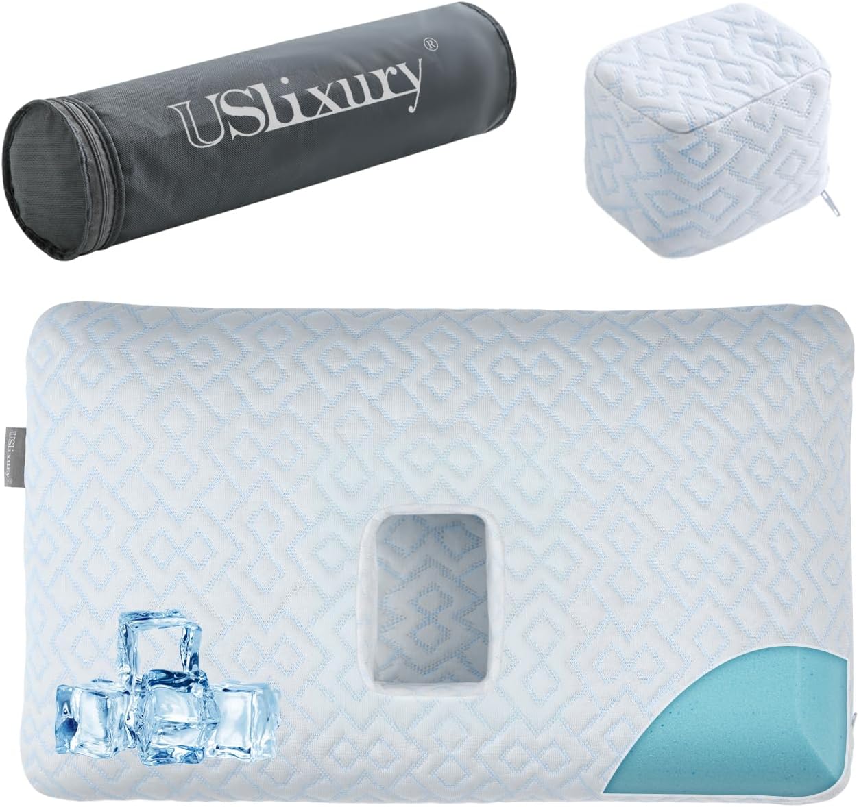 Ear Piercing Pillow for Side Sleepers - Comfort and Relief