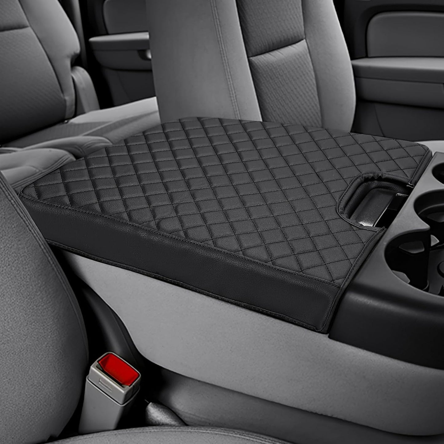 JOYTUTUS Center Console Cover for 2007-2013 Silverado and More