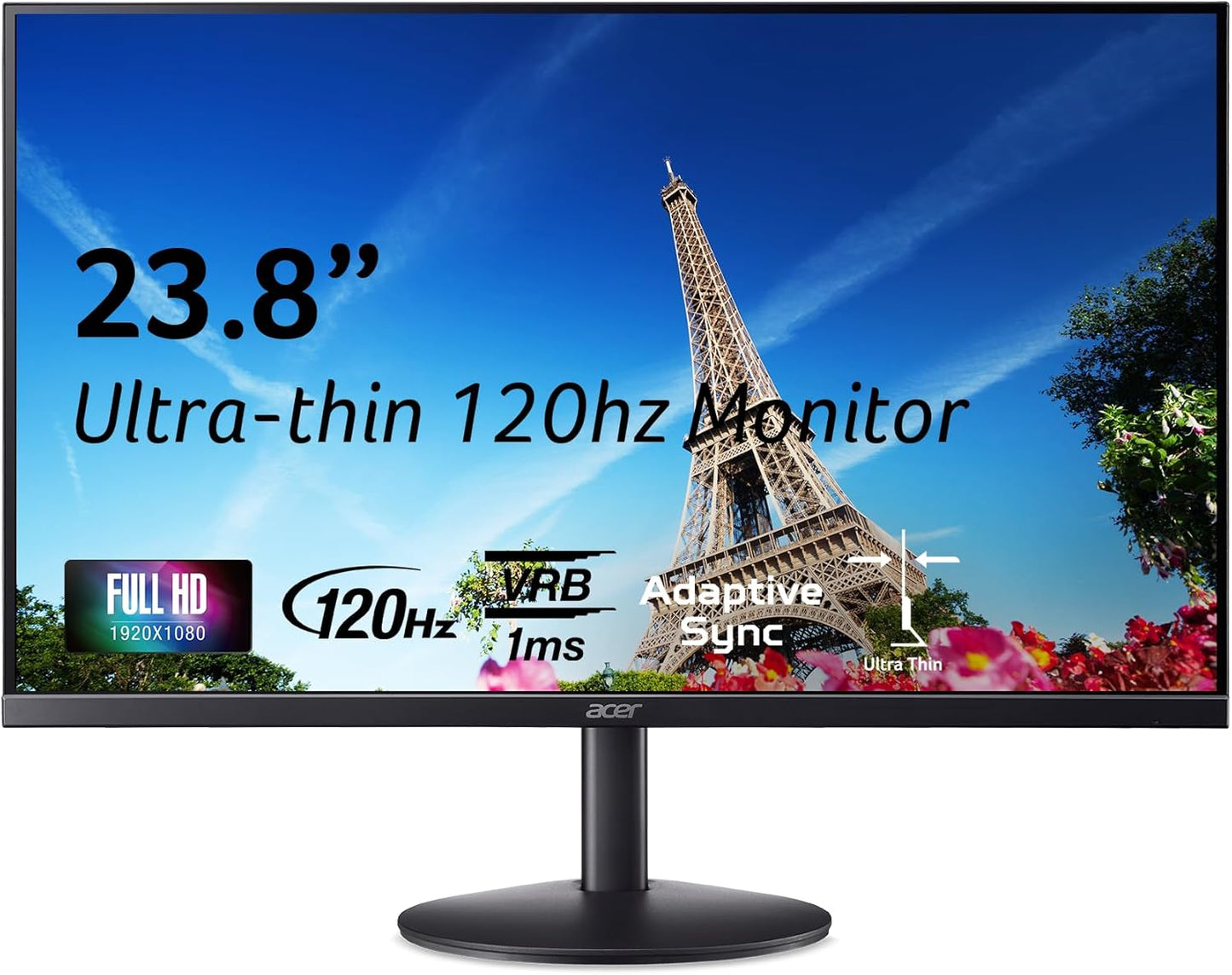 Acer SB243Y G0bi 23.8in IPS Full HD Ultra-Thin Gaming Monitor