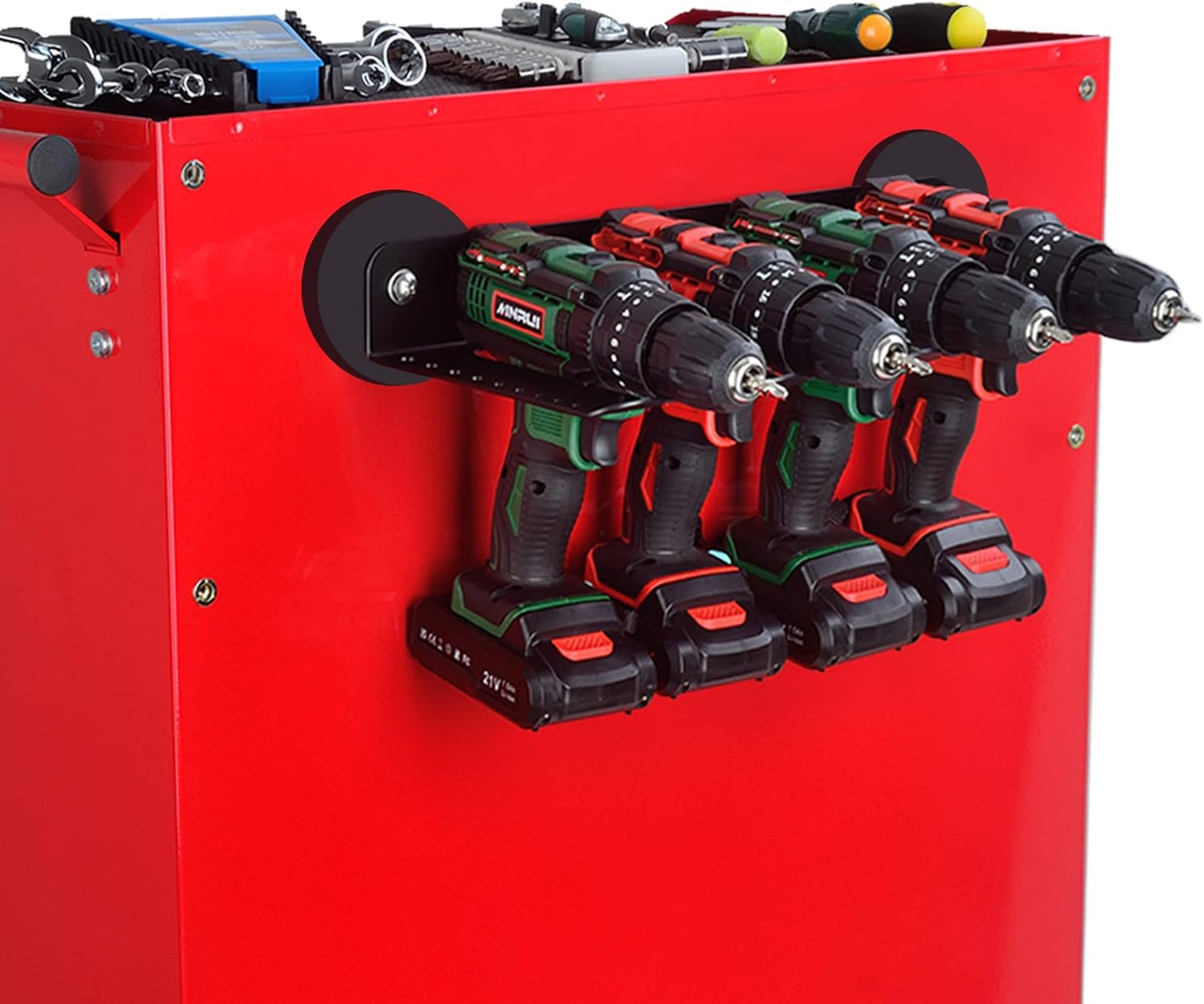 ULIBERMAGNET Power Tool Organizer: Heavy Duty Wall Rack