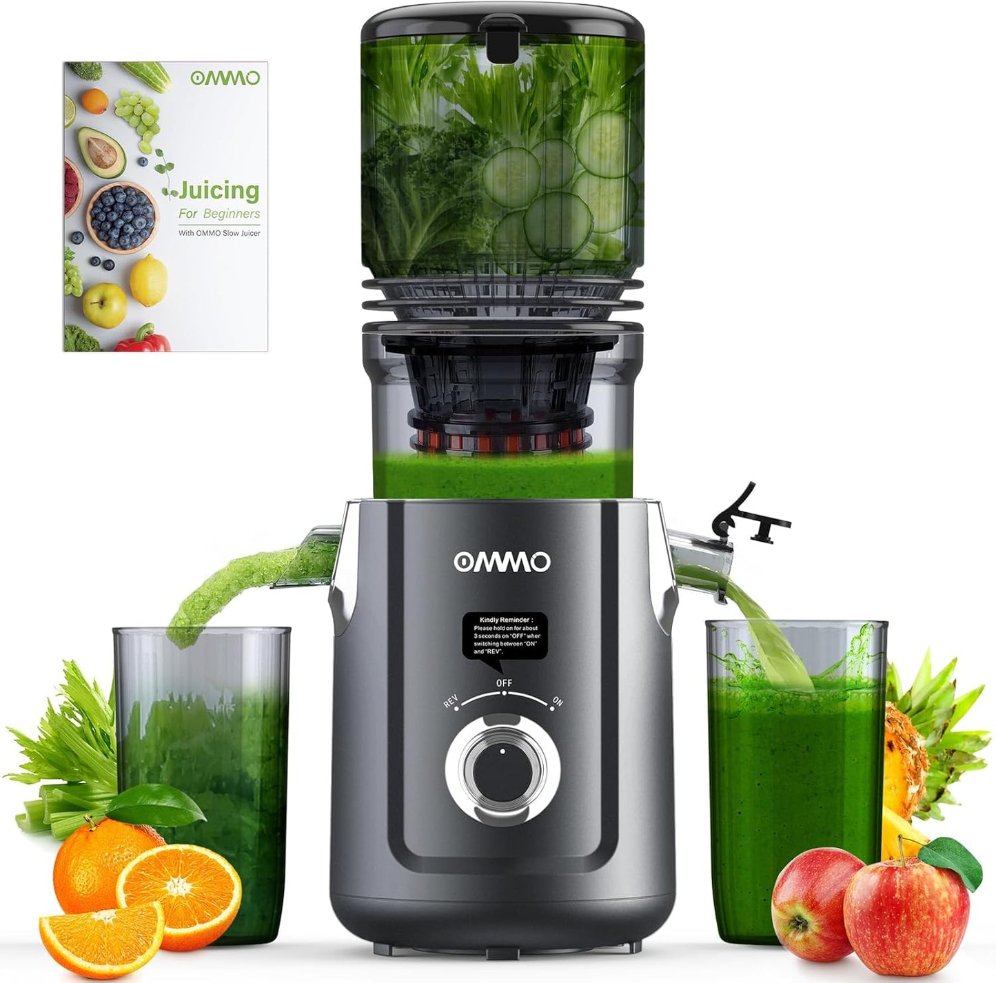 Cold Press Juicer Machines for Whole Fruits and Veggies