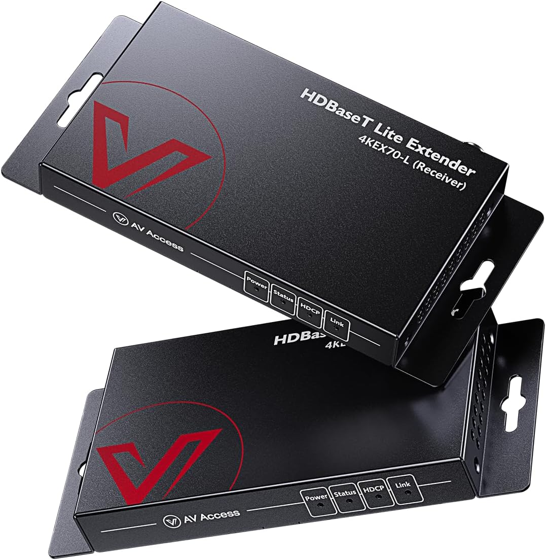AV Access HDBaseT HDMI Extender for 4K and 1080P Signals