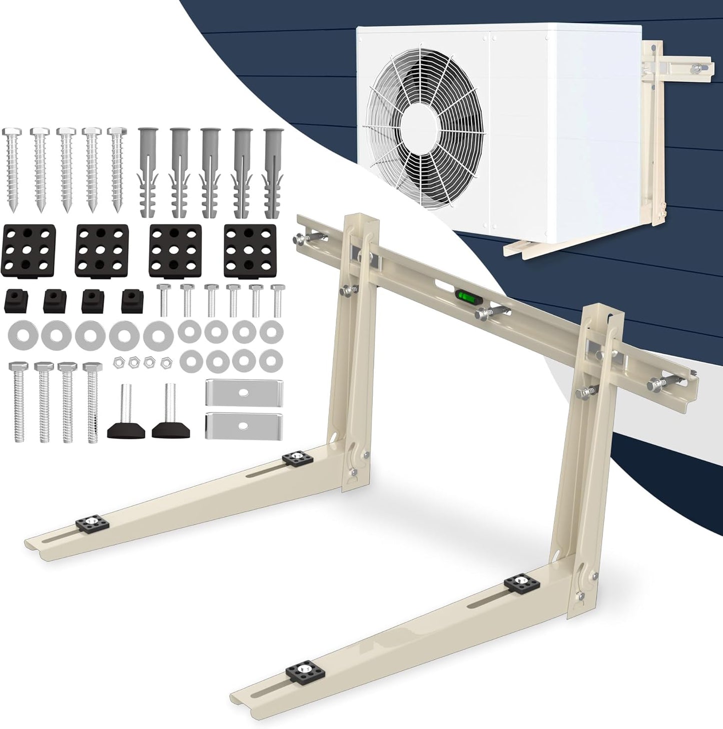 Mini Split Mounting Brackets for 7000 to 24000 BTU Systems