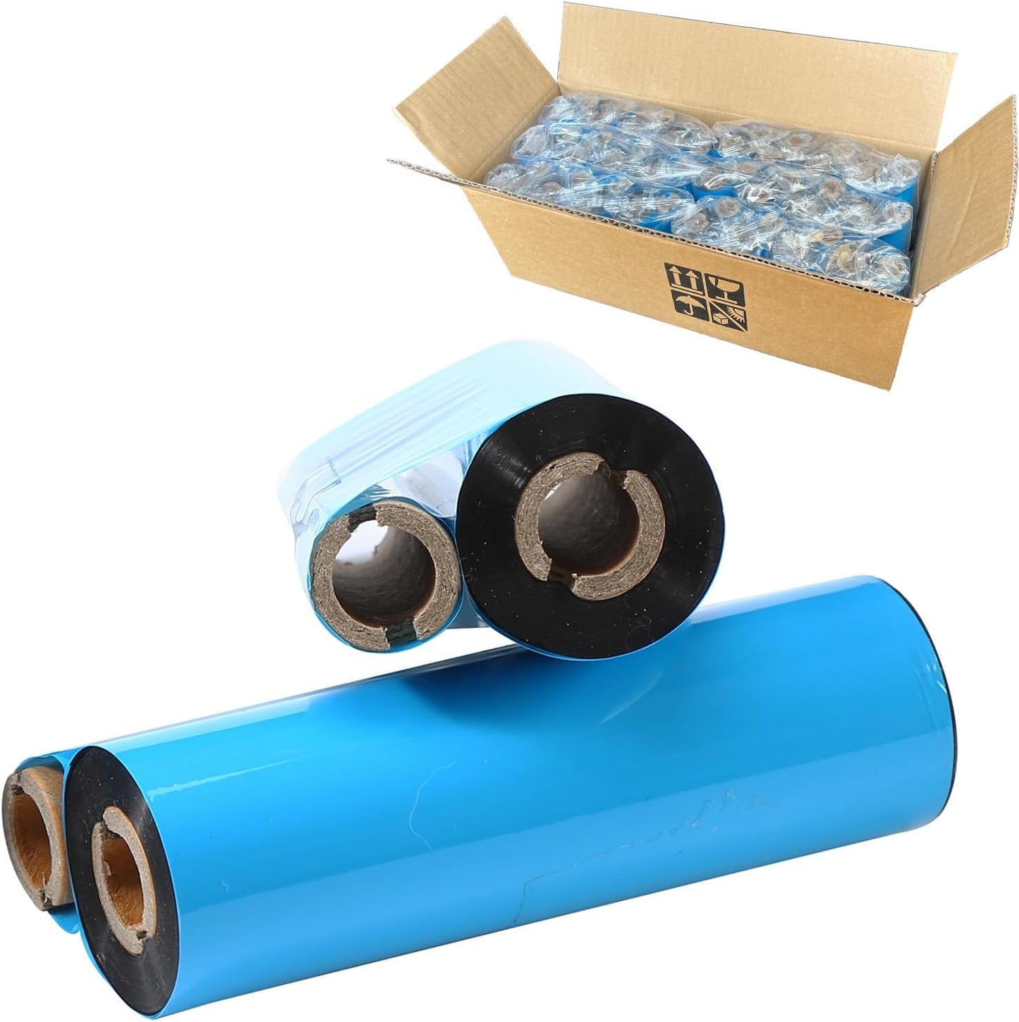 Premium Resin Enhanced Wax Ribbon for Zebra Printers
