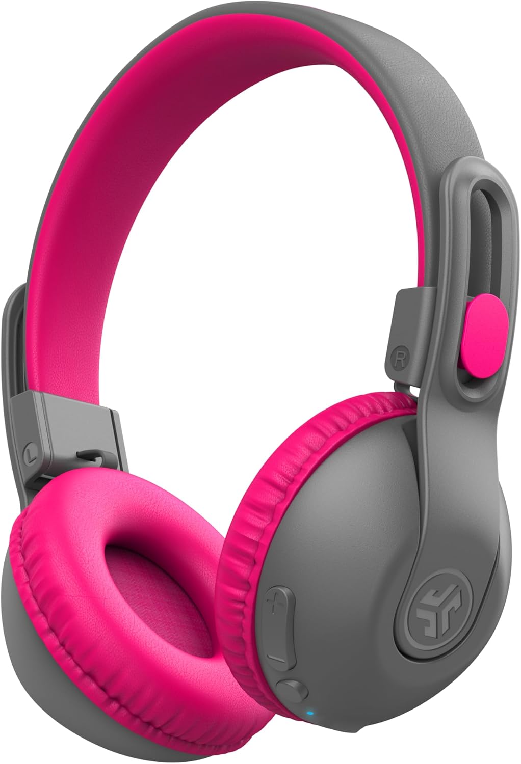 JLab JBuddies Studio 2 On-Ear Kids Headphones: 65+ Hour Battery, Volume Safe