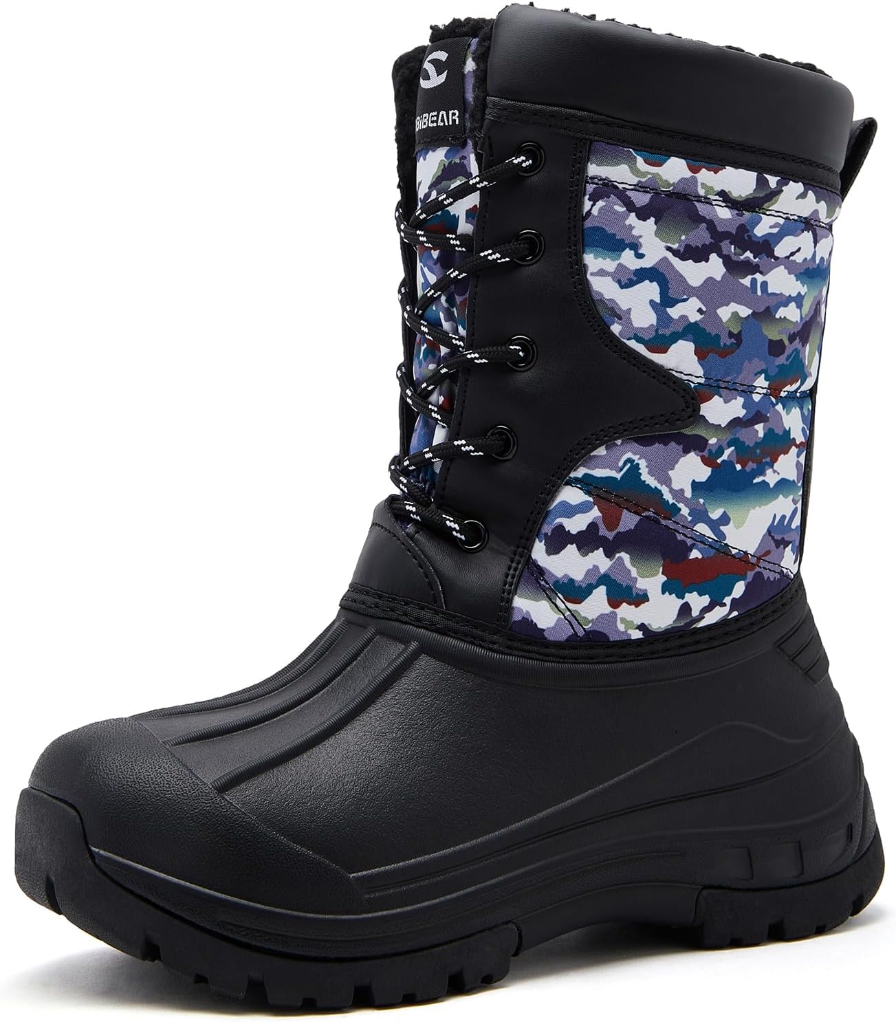 Boys' Waterproof Winter Snow Boots for Cold Weather Comfort