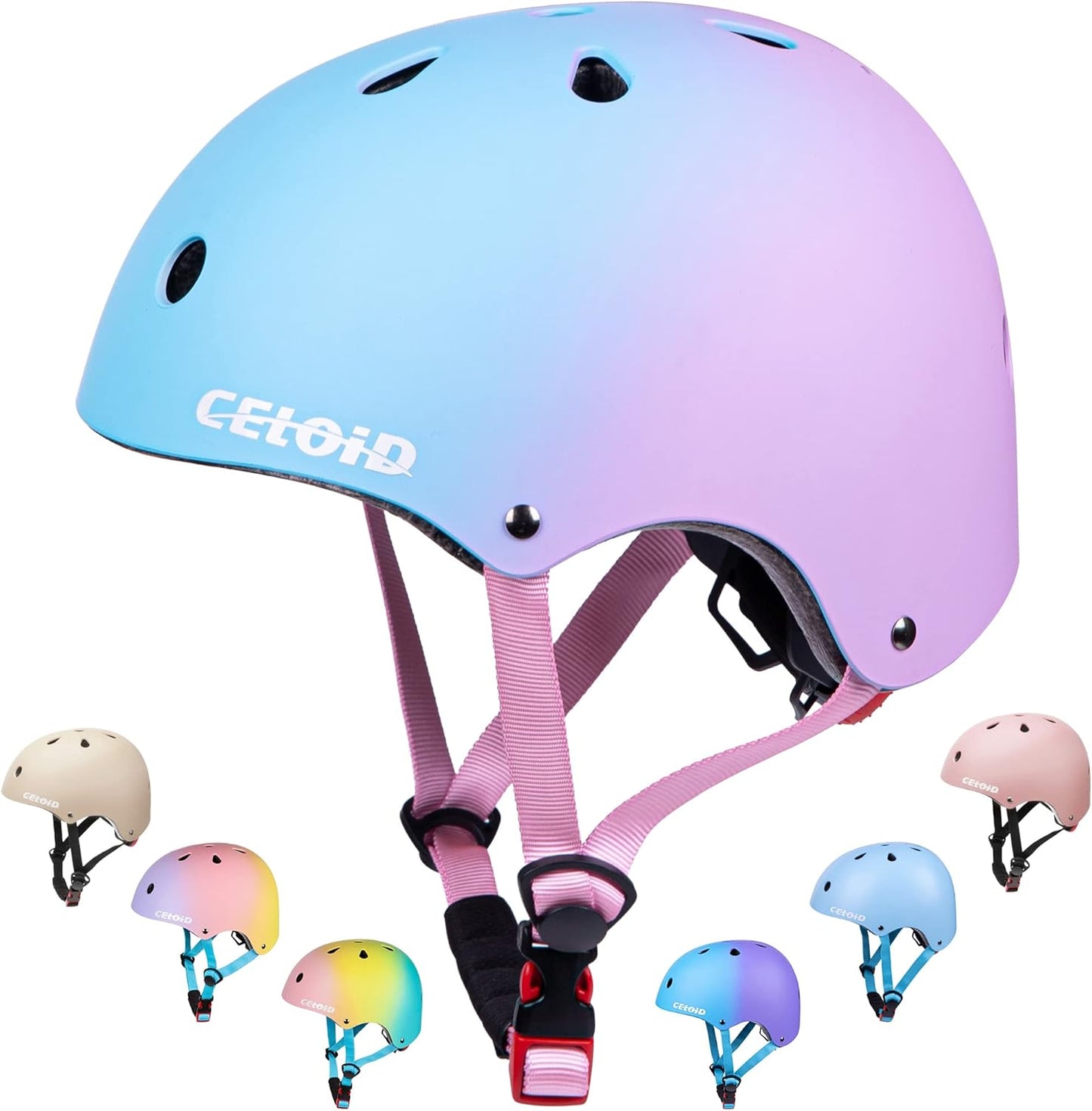 Kids Bike Helmet for Ages 2-14, Adjustable Multi-Sport Safety Gear