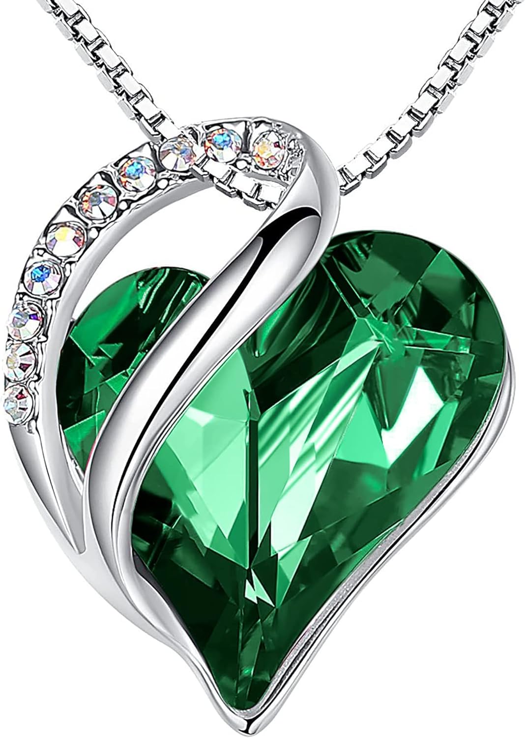 Leafael Necklaces for Women - Infinity Love Birthstone Pendant