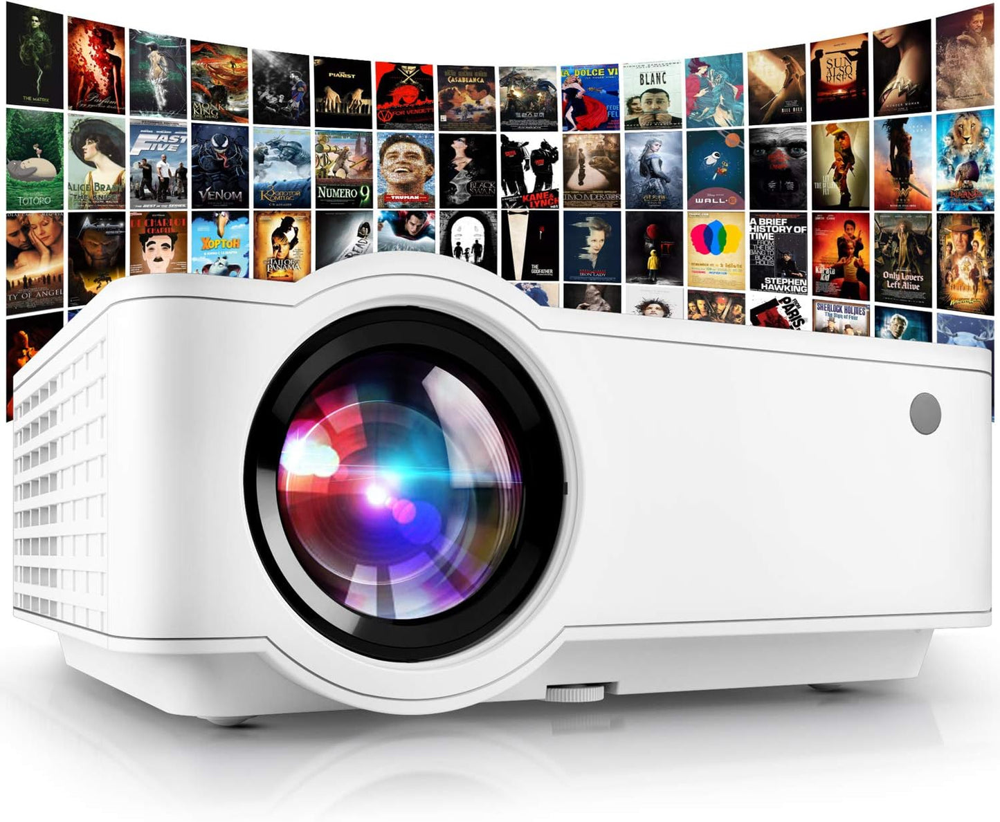 Enhanced Mini Projector for Stunning Home Theater Experience