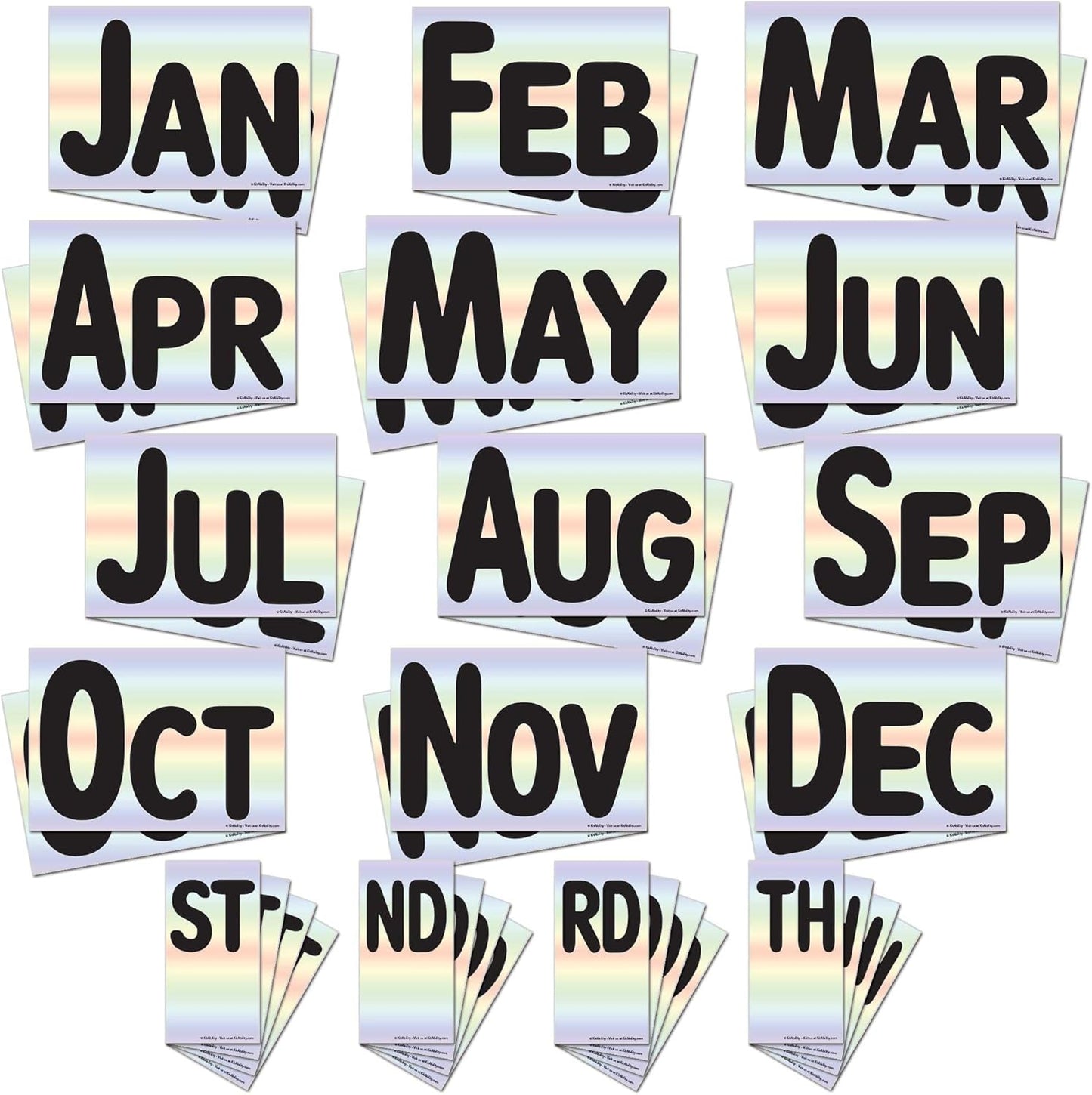 Additional Letters for White Message Board by KitAbility
